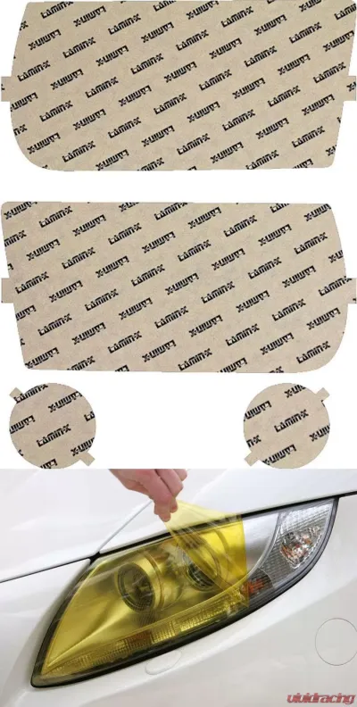 Lamin-X Chrysler 300 2004-2010 Yellow Headlight Covers - C508Y