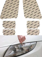 Lamin-X Cadillac STS 2005-2011 Clear Headlight Covers                                     - CD009CL - Image 5