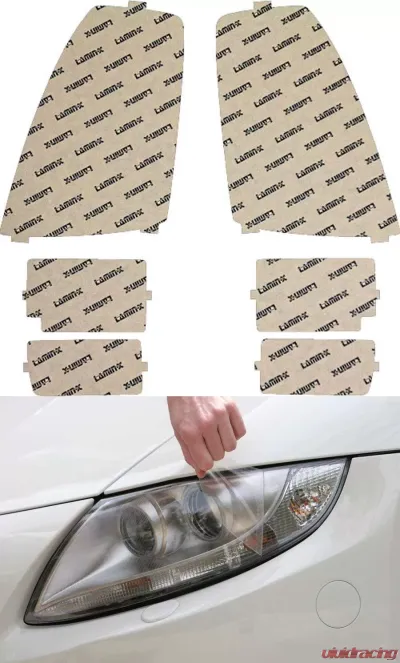 Lamin-X Cadillac STS 2005-2011 Clear Headlight Covers - CD009CL