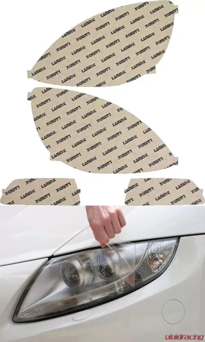 Lamin-X Chevrolet Corvette C6 2005-2013 Clear Headlight Covers - CH015CL