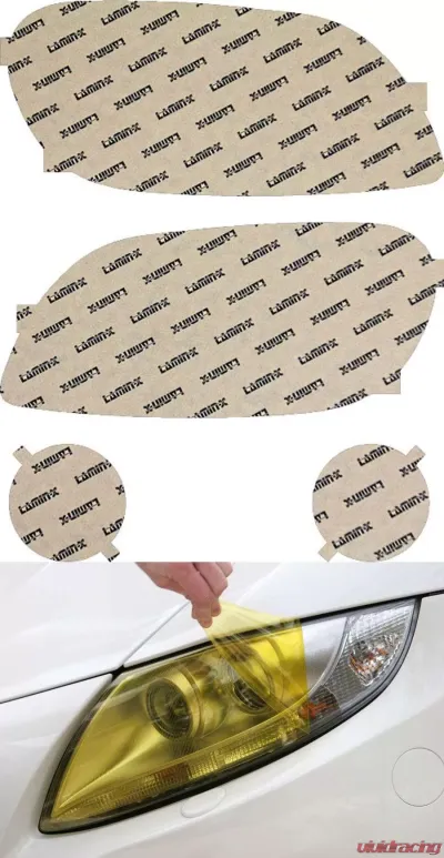 Lamin-X Chevrolet HHR 2005-2011 Yellow Headlight Covers - CH017Y