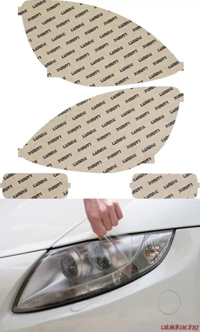 Lamin-X Chevrolet Corvette C6 Z06 2006-2013 Clear Headlight Covers - CH515CL