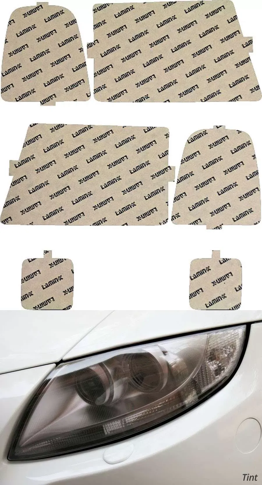 Lamin-X Ford Ranger 2004-2010 Tint Headlight Covers - F011T