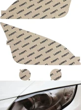 Lamin-X Ford Focus 2005-2007 Gunsmoke Headlight Covers                                     - F014G - Image 5