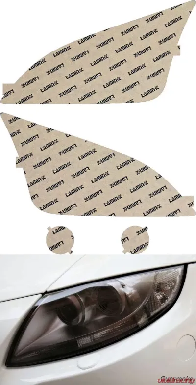 Lamin-X Ford Focus 2005-2007 Gunsmoke Headlight Covers - F014G