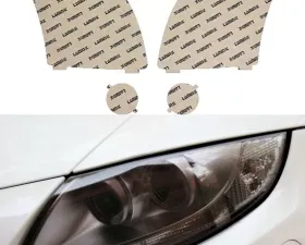 Lamin-X Ford Fusion 2006-2009 Gunsmoke Headlight Covers