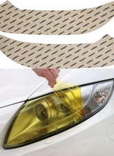 Lamin-X Honda Civic Coupe 2006-2011 Yellow Headlight Covers                                     - H016Y - Image 5