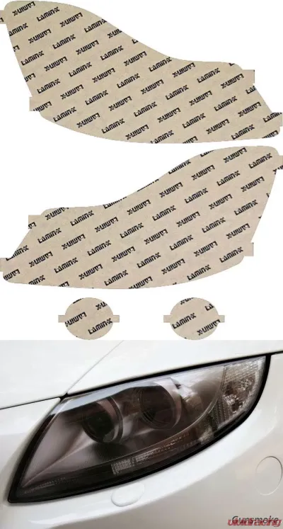 Lamin-X Infiniti M 2006-2007 Gunsmoke Headlight Covers - I005G