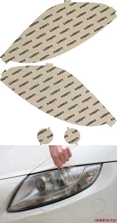 Lamin-X Mitsubishi Eclipse 2006-2012 Clear Headlight Covers - MT003CL