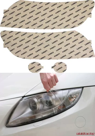 Lamin-X Volvo V50 2004-2011 Clear Headlight Covers - V010CL