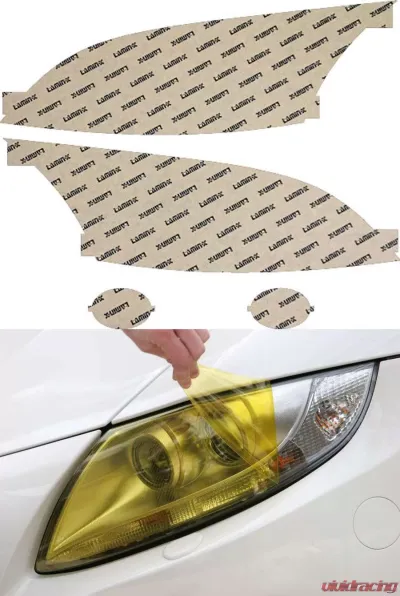 Lamin-X Audi TT 2008-2010 Yellow Headlight Covers - A012Y