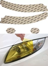 Lamin-X Acura TL 2007-2008 Yellow Headlight Covers                                     - AC506Y - Image 5