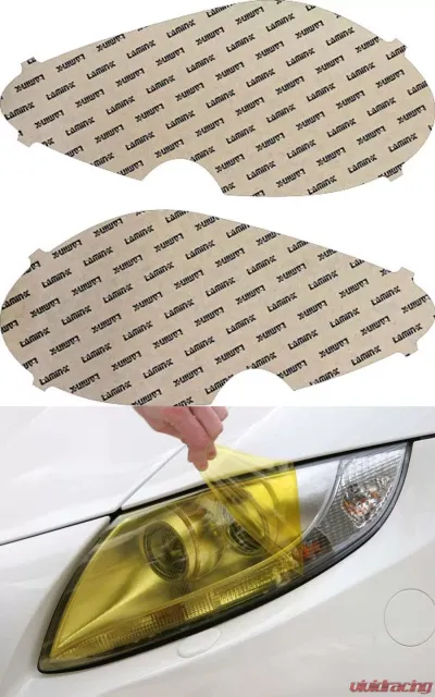 Lamin-X Aston Martin DBS 2007-2012 Yellow Headlight Covers - AM004Y