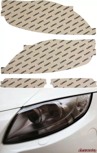 Lamin-X BMW 1-Series 2008-2011 Gunsmoke Headlight Covers - B023G