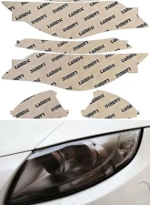 Lamin-X BMW 6-Series 2008-2010 Gunsmoke Headlight Covers                                     - B516G - Image 5