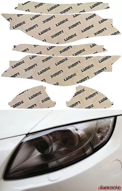 Lamin-X BMW 6-Series 2008-2010 Gunsmoke Headlight Covers - B516G