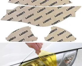 Lamin-X BMW 6-Series 2008-2010 Yellow Headlight Covers
