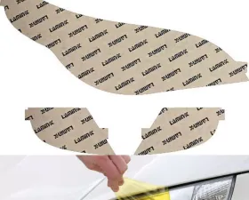 Lamin-X BMW 5-Series E60 2008-2010 Yellow Headlight Covers