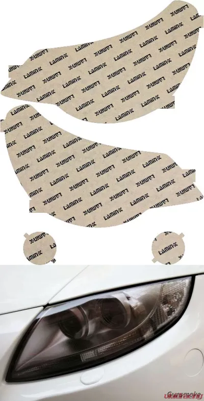 Lamin-X Chrysler Sebring 2007-2010 Gunsmoke Headlight Covers - C012G
