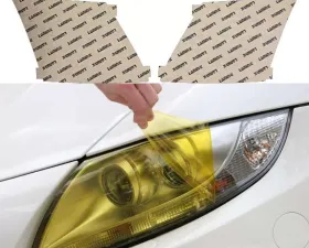 Lamin-X Cadillac CTS 2008-2013 Yellow Headlight Covers