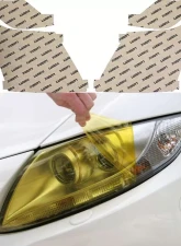 Lamin-X Cadillac CTS 2008-2013 Yellow Headlight Covers                                     - CD011Y - Image 5