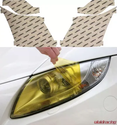 Lamin-X Cadillac CTS 2008-2013 Yellow Headlight Covers - CD011Y