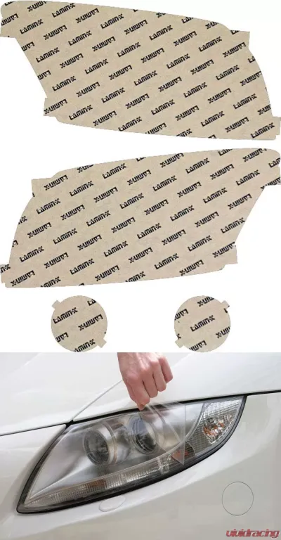 Lamin-X Dodge Caliber 2007-2012 Clear Headlight Covers - D012CL