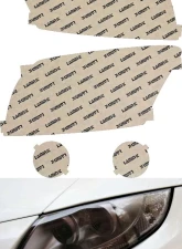 Lamin-X Dodge Caliber 2007-2012 Gunsmoke Headlight Covers                                     - D012G - Image 5