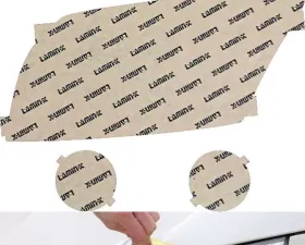 Lamin-X Dodge Caliber 2007-2012 Yellow Headlight Covers