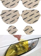 Lamin-X Dodge Challenger 2008-2014 Yellow Headlight Covers                                     - D018Y - Image 5