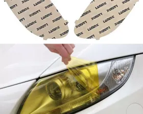 Lamin-X Ferrari 599 2007-2012 Yellow Headlight Covers