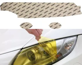 Lamin-X Honda Accord Coupe 2008-2010 Yellow Headlight Covers
