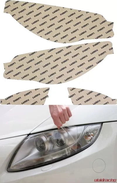 Lamin-X Hyundai Elantra Sedan 2007-2008 Clear Headlight Covers - HY008CL