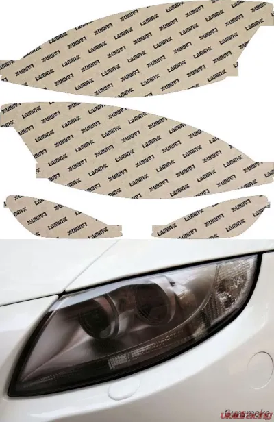 Lamin-X Mercedes S-Class 2007-2009 Gunsmoke Headlight Covers - MB018G