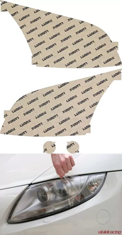 Lamin-X Mercury Milan 2007-2009 Clear Headlight Covers - MC001CL