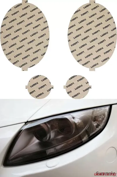 Lamin-X Mini Cooper 2007-2013 w/o washersGunsmoke Headlight Covers - MN007G