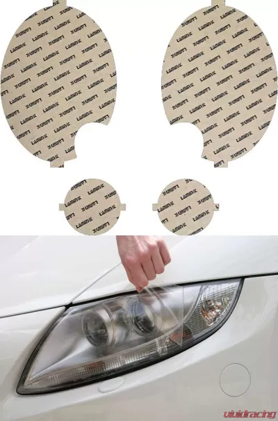 Lamin-X Mini Cooper 2007-2013 w/ washersClear Headlight Covers - MN008CL