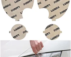 Lamin-X Mini Cooper w/ washers 2007-2013 Rally Clear Headlight Covers