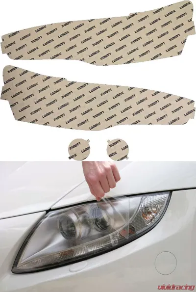 Lamin-X Mitsubishi Lancer 2007-2015 Clear Headlight Covers - MT010CL