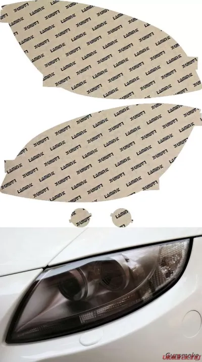 Lamin-X Pontiac G5 2007-2009 Gunsmoke Headlight Covers - PT005G