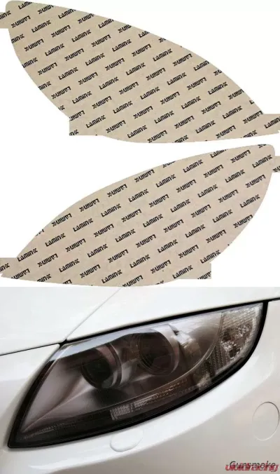 Lamin-X Saturn Aura 2007-2009 Gunsmoke Headlight Covers - ST003G