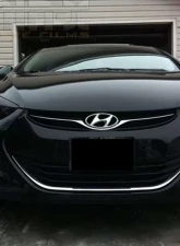 Lamin-X Toyota Yaris Sedan 2007-2011 Gunsmoke Headlight Covers                                     - T019G - Image 4