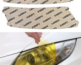 Lamin-X Audi A6 2009-2011 Yellow Headlight Covers