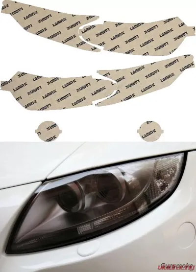 Lamin-X Acura TSX Sedan 2009-2010 Gunsmoke Headlight Covers - AC015G