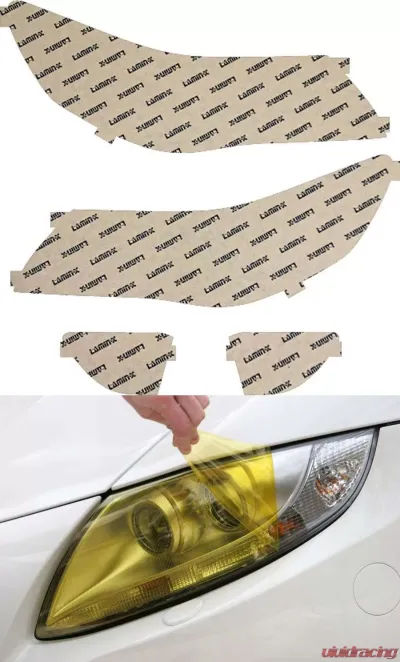 Lamin-X Acura RL 2009-2012 Yellow Headlight Covers - AC020Y