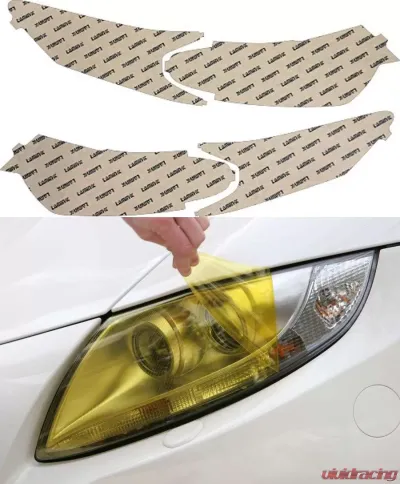 Lamin-X Acura TSX Sportwagon 2011-2014 Yellow Headlight Covers - AC023Y