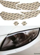 Lamin-X Acura TSX Sedan 2011-2014 Gunsmoke Headlight Covers                                     - AC515G - Image 5