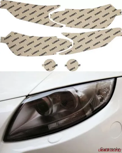 Lamin-X Acura TSX Sedan 2011-2014 Gunsmoke Headlight Covers - AC515G