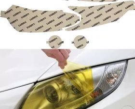 Lamin-X Acura TSX Sedan 2011-2014 Yellow Headlight Covers