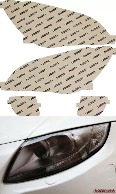 Lamin-X BMW 7-Series 2009-2015 Gunsmoke Headlight Covers - B027G